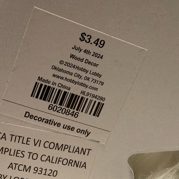 Set of 7 July 4Th Patriotic Decor - Picture 16 of 16